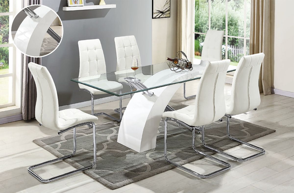 Vion Glass Dining Table