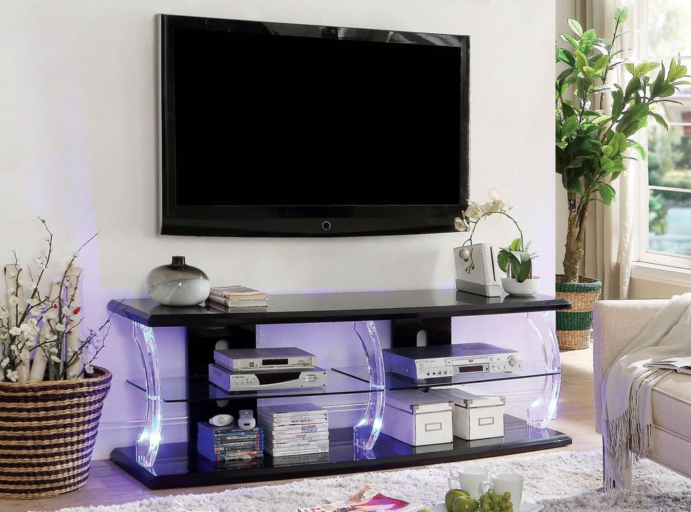 Viper Modern TV Stand With LED Lights