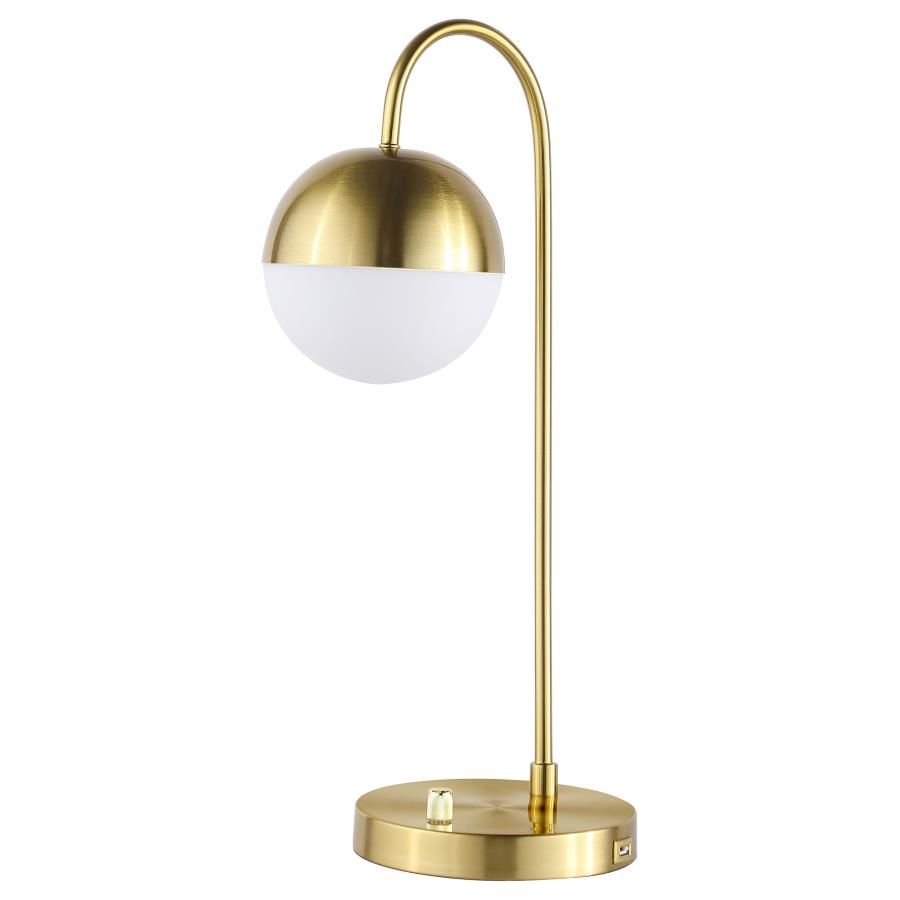 Vreni Gold Finish Table Lamp