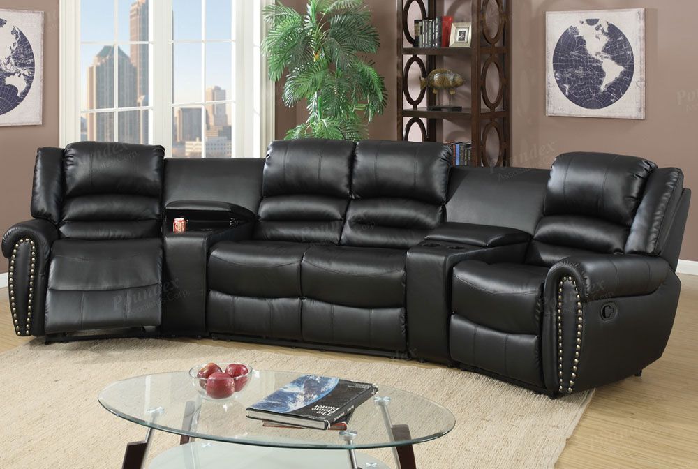 Wales Theater Recliner Sectional