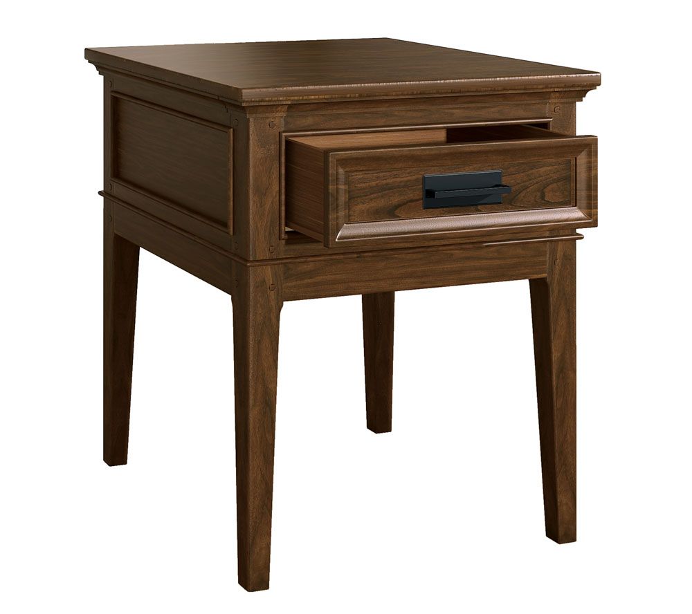 Waltz End Table With Drawers