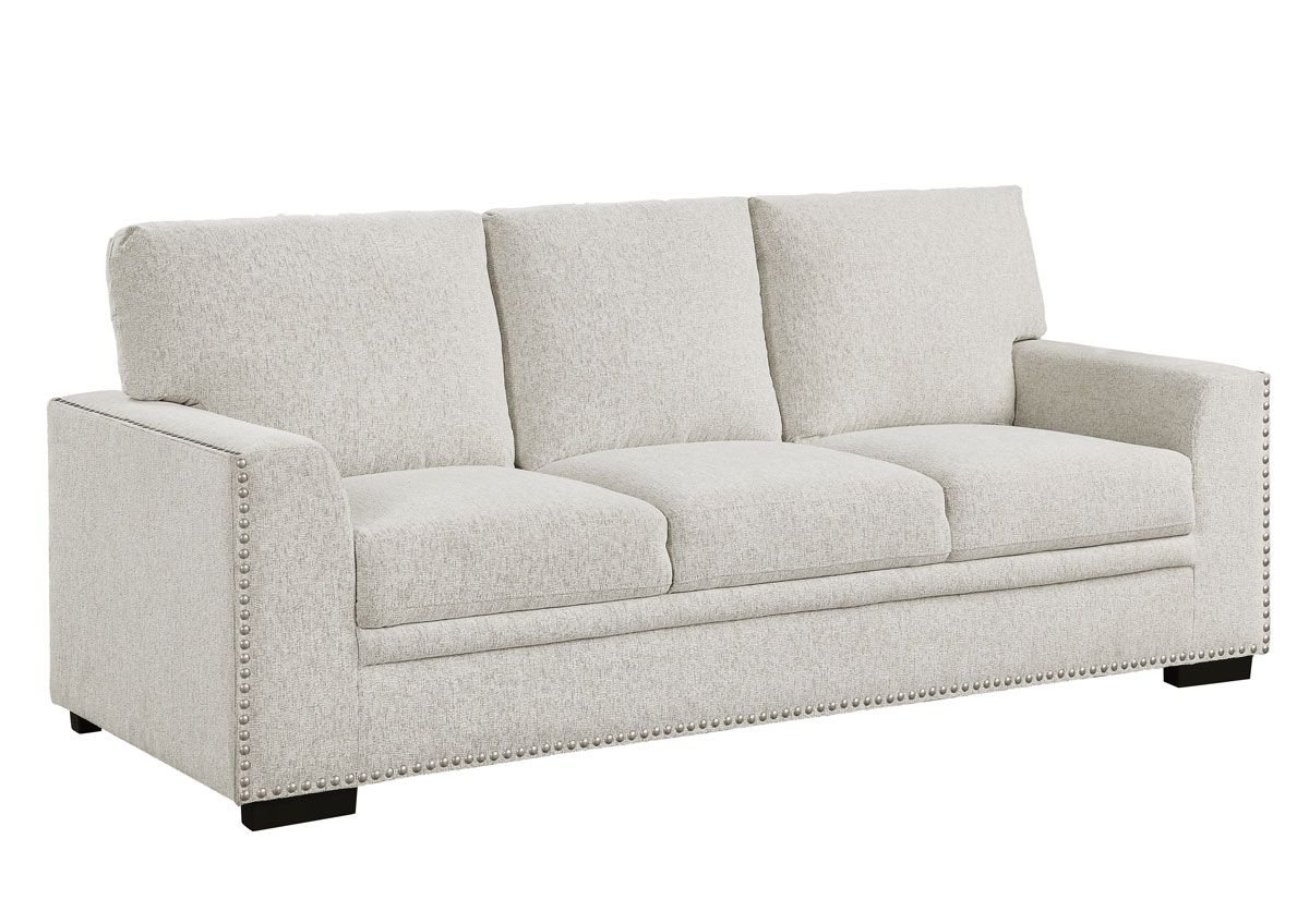 Willex Beige Chenille Sofa