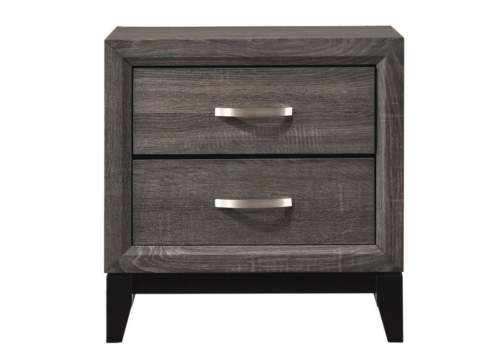 Williams Rustic Grey Finish Night Stand