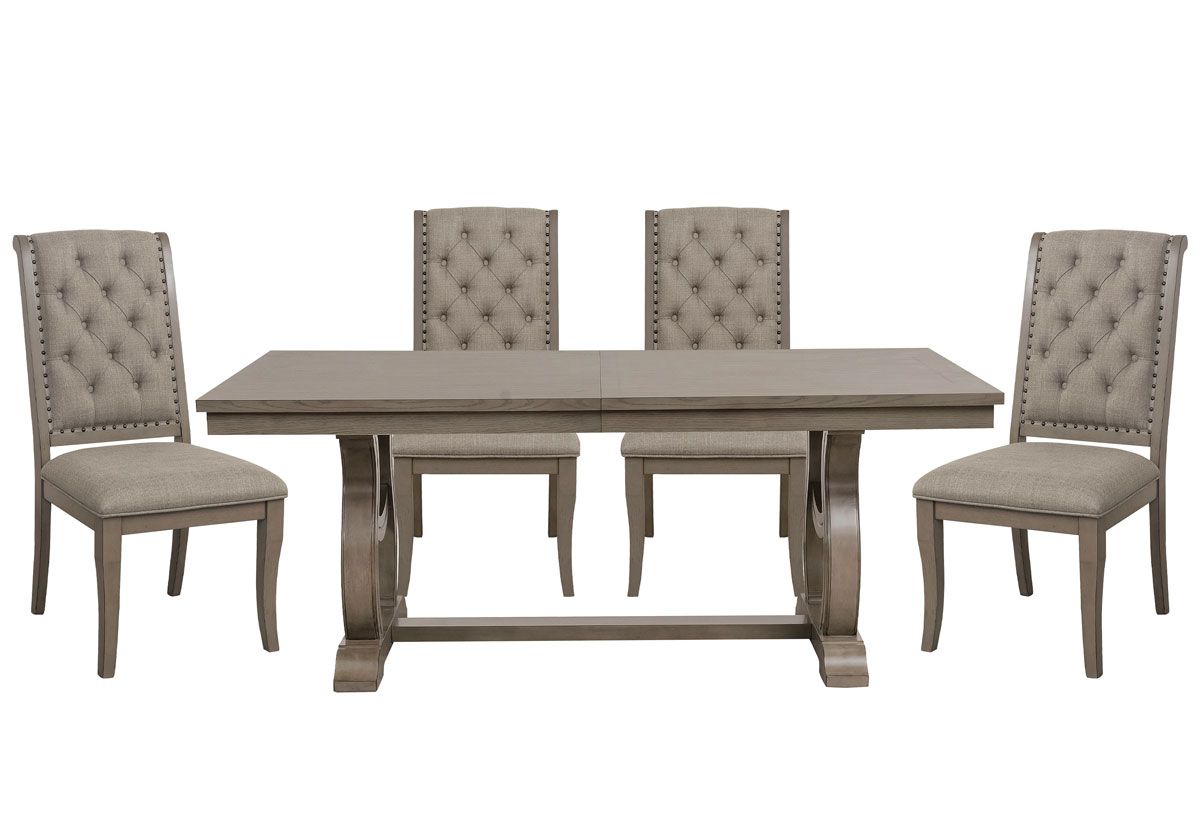 dining table with 4 chair set