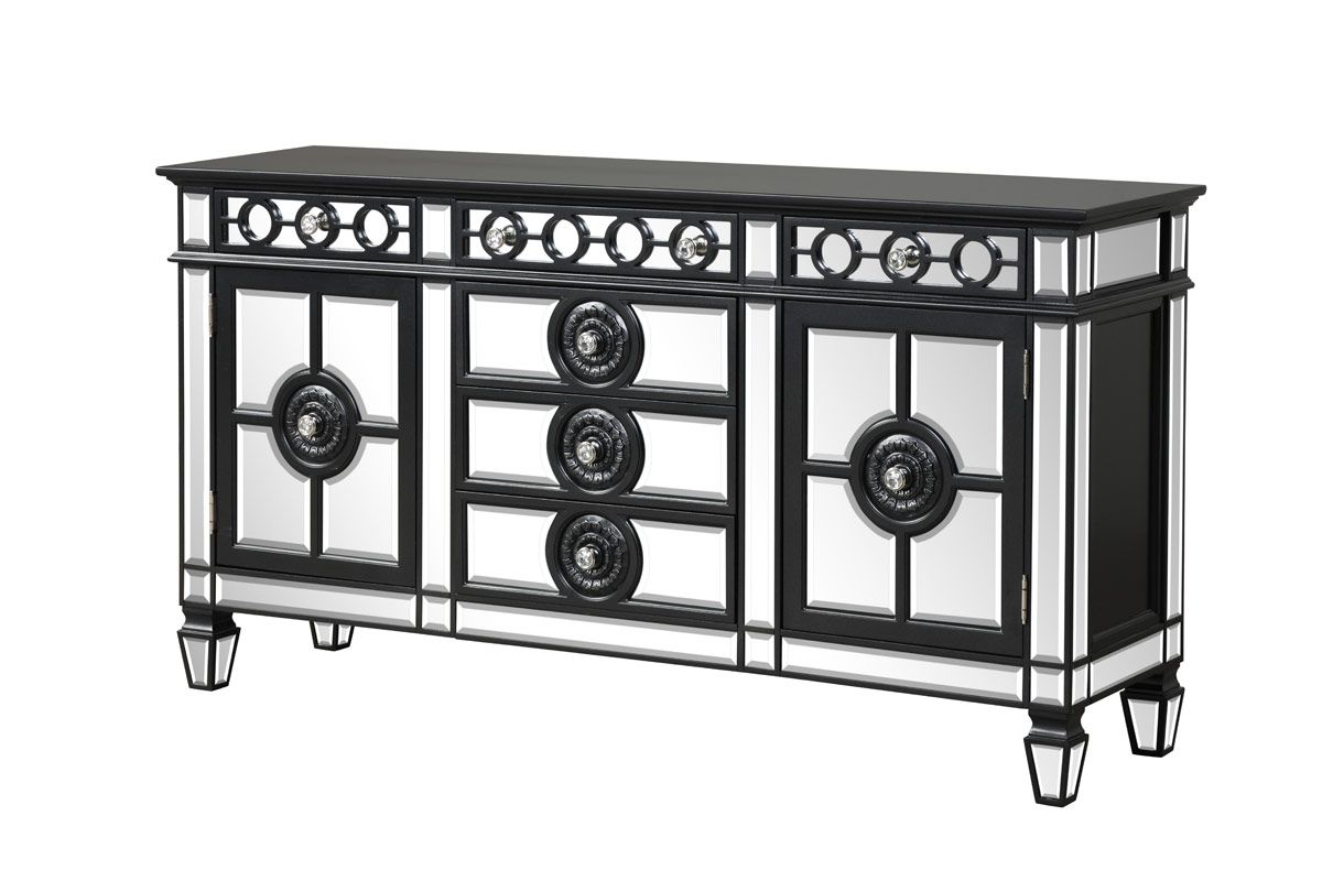 Wrentham Black Finish Server