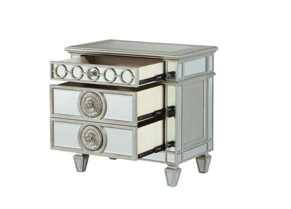 Wrentham Mirrored Night Stand