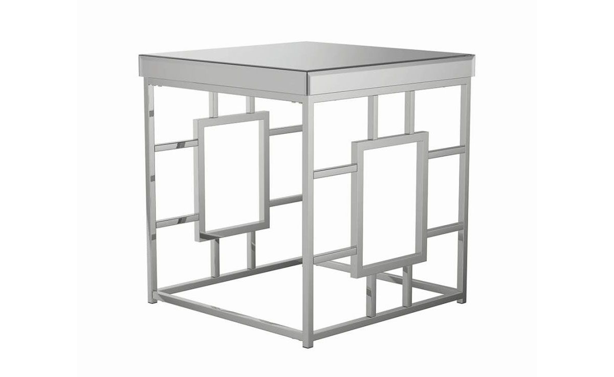 Xera Mirrored End Table