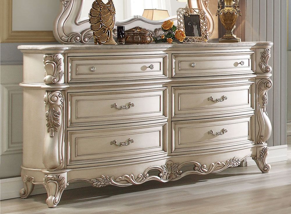 Zenna Marble Top Dresser