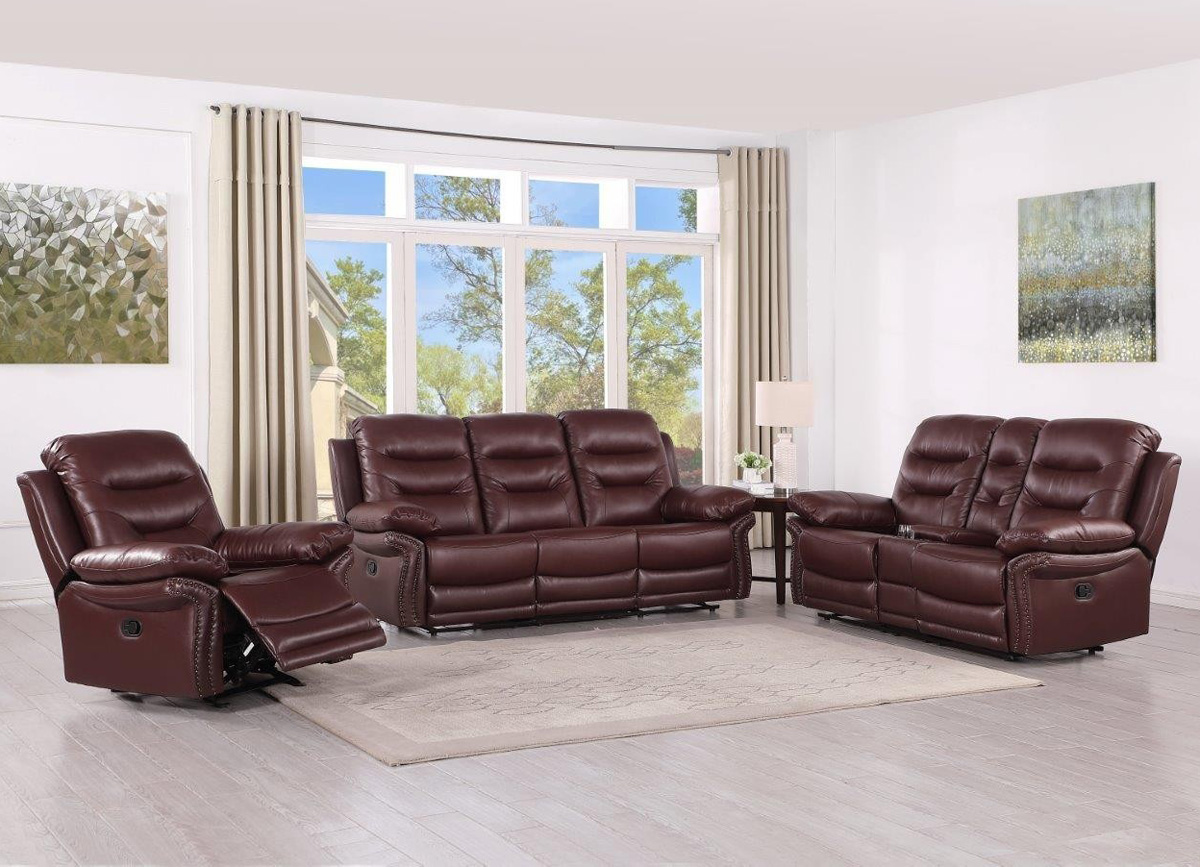 Disson Burdy Leather Recliner Sofa