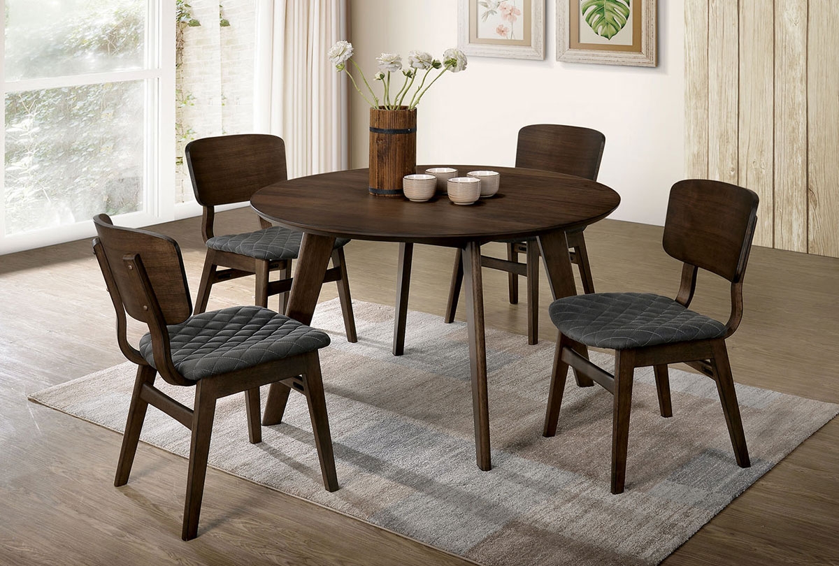 Gildyn 5 Piece Round Dining Table Set, Dining Table Sets Round