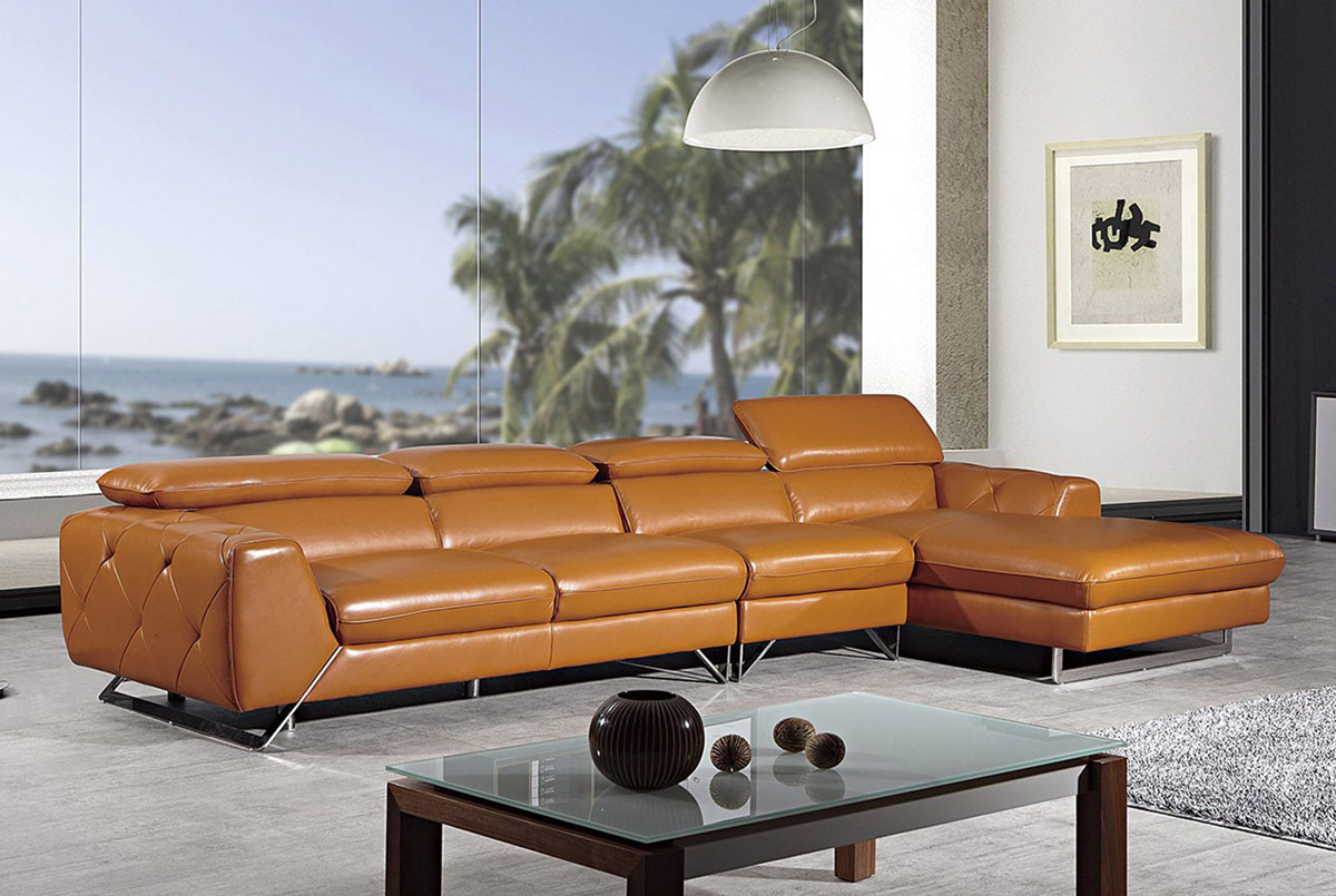 Hera Modern Sectional Italian Leather