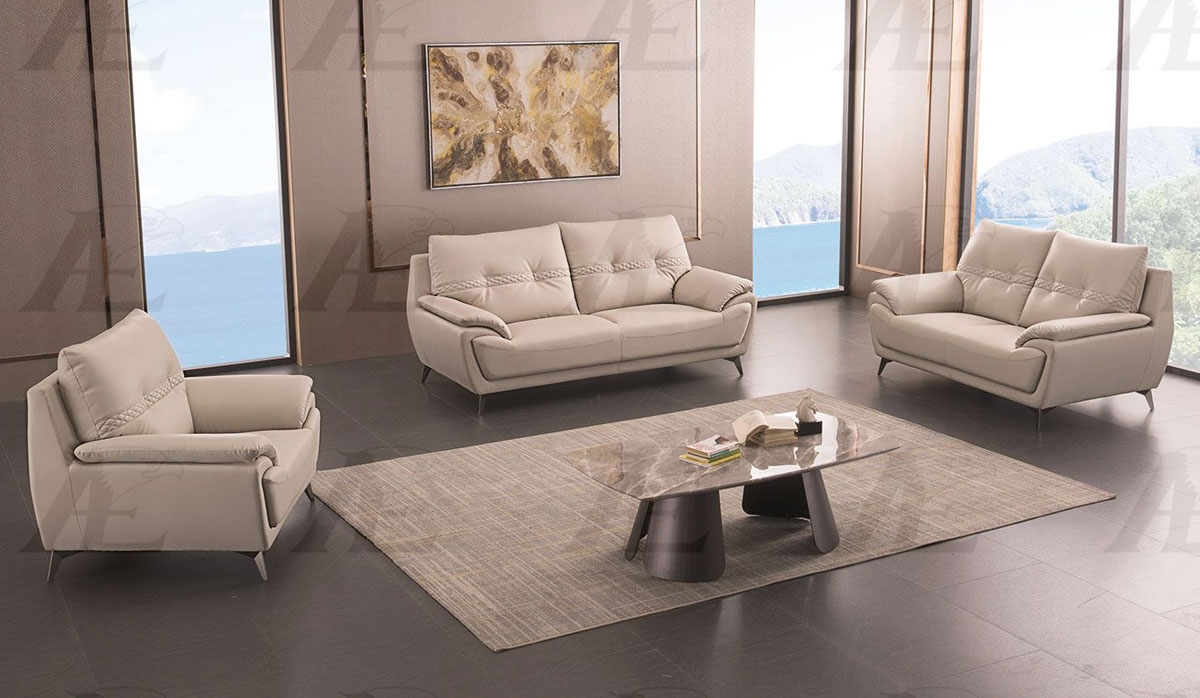 Lina Modern Style Leather Sofa