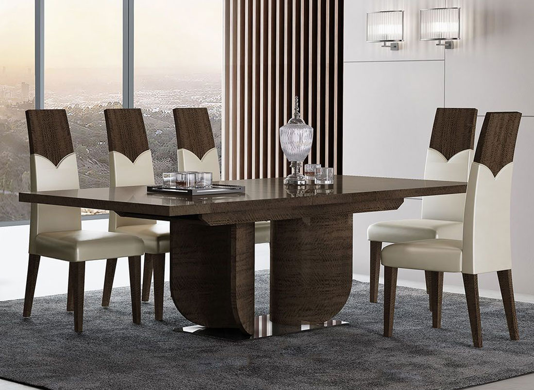 modern dining room tables and chairs